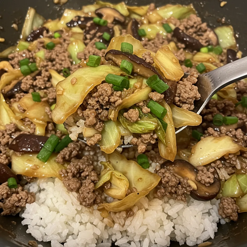 banana bread khdich ljhqcjbh Chinese Ground Beef and Cabbage Stir Fry